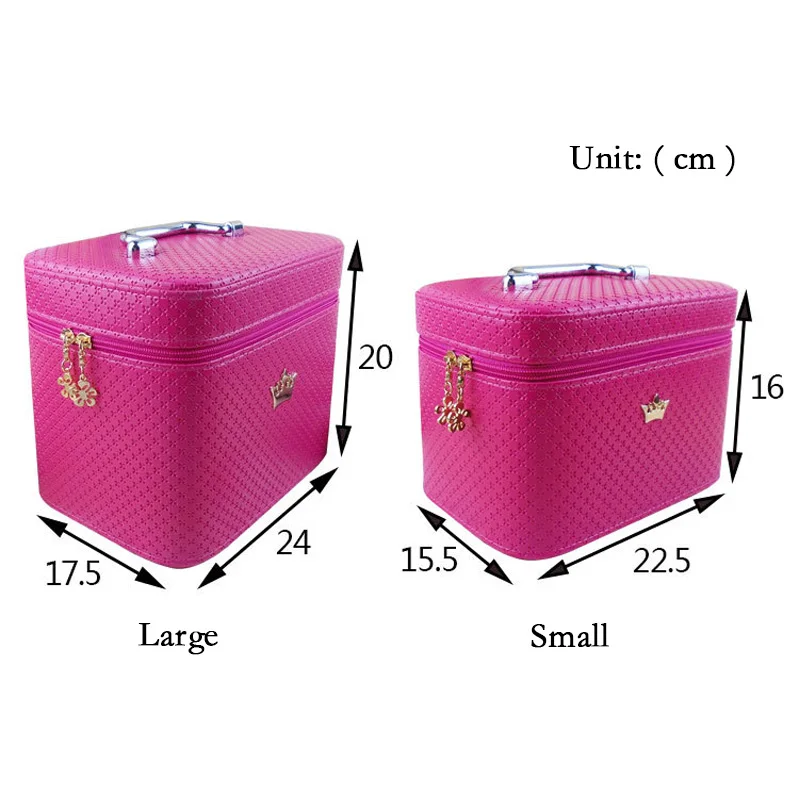 Женское благородное платье Корона Большой Ёмкость профессиональный макияж