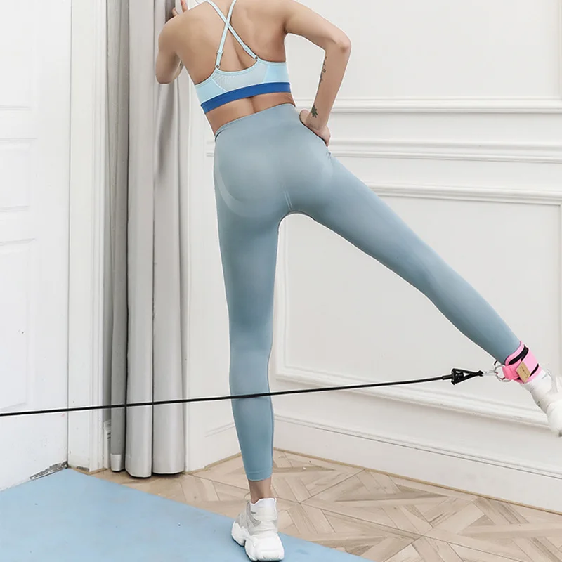 Эластичные ремни для растяжки ног растягиватель ремень тренажерного зала