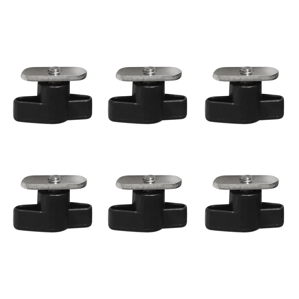 

6Pcs Portable Kayak Canoe Boat Screws Nuts Rail Track Spare Replacement Tool