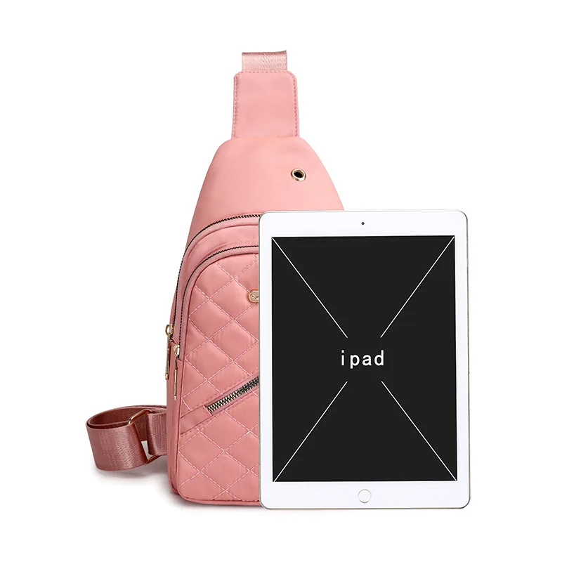 

Модная новинка, высокое качество, водонепроницаемая нейлоновая спортивная сумка для улицы, повседневная женская сумка-мессенджер через пл...