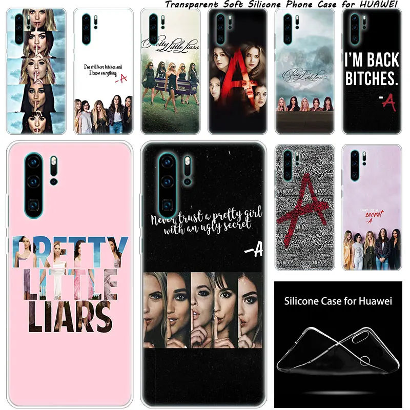 Мягкий силиконовый чехол Pretty Little Liars PLL TV Show для Huawei NOVA 3 3i 5 5i P20 P30 Pro P9 P10 P8 Lite 2017 P Smart Z
