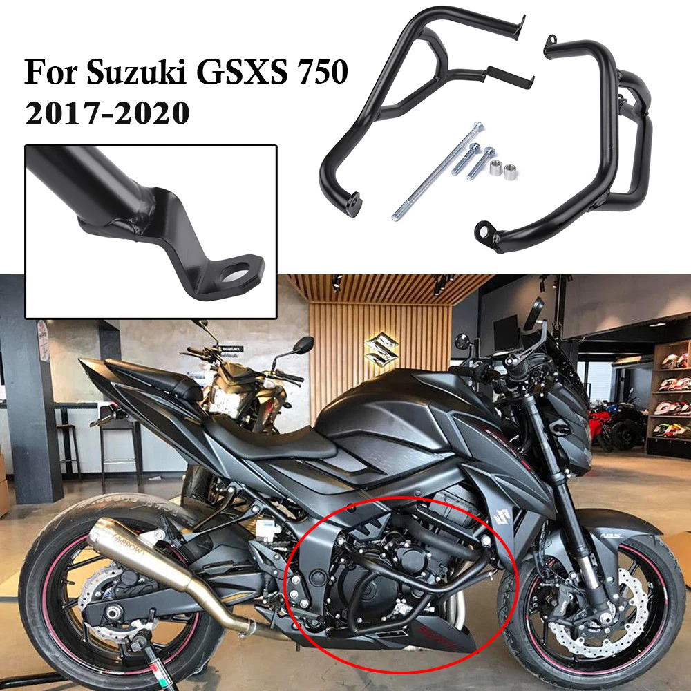 Для Suzuki GSXS GSX S 750 GSXS750 2017 2018 2019 2020 защита двигателя Бампер Камеры защитная рамка