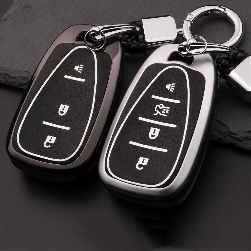 Чехол из цинкового сплава с дистанционным управлением для автомобильного ключа