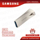 100% Оригинальные USB флеш-накопители SAMSUNG 32 ГБ флеш-накопитель 64 Гб 128 Гб 16 Гб металлический мини-накопитель USB 3,0