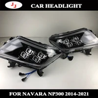 fit for np300 2014 2021 easy installation headlight assembly laser led headlight assembly high quality headlight