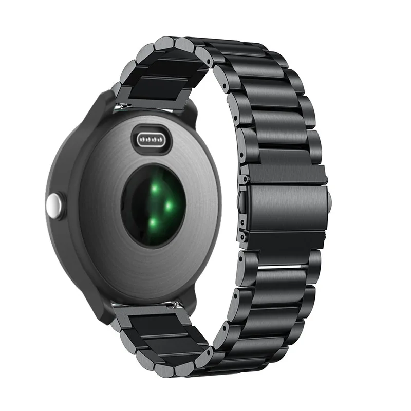 Ремешок из нержавеющей стали для наручных часов Garmin Vivoactive 3 20 мм спортивный