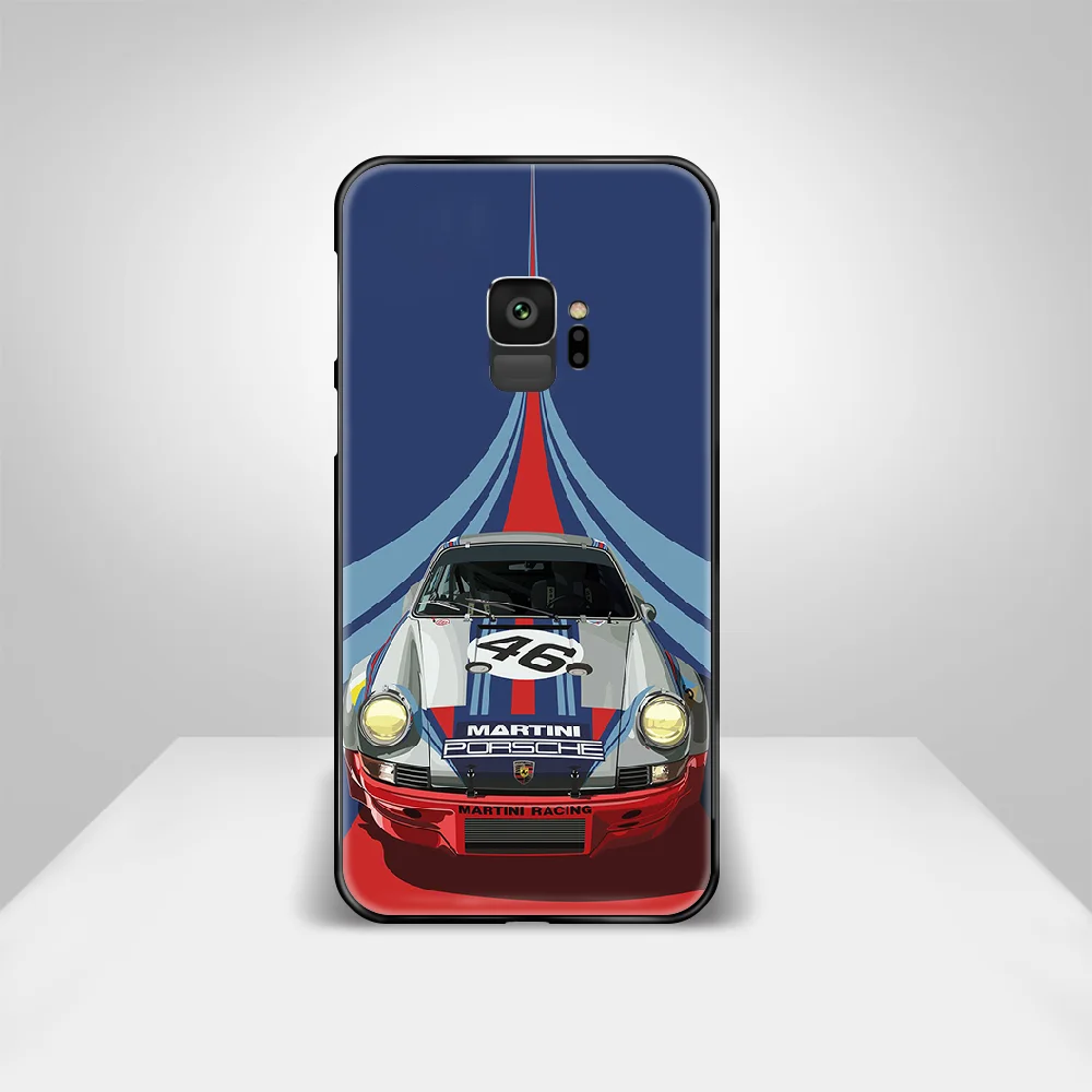

Martini Racing Phone Case Cover Hull For Samsung Galaxy S 6 7 8 9 10 e 20 edge uitra Note 8 9 10 plus black back painting