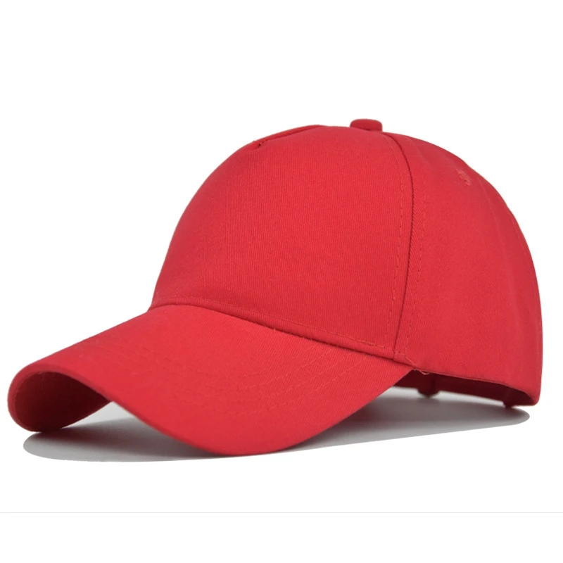 Бейсболка WZCX с напечатанным логотипом регулируемая однотонная Кепка унисекс