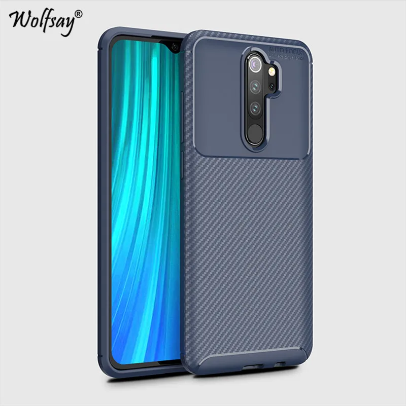 Силиконовый чехол для Redmi Note 8 Pro противоударный резиновый Xiaomi бампер телефона |