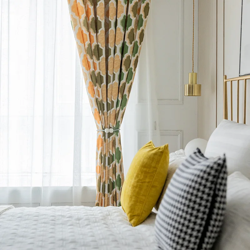 BIGMUM Modern Minimalist Print Geometry New High Shading Blackout Curtains For Living Room Bedroom Kitchen Cortinas Window | Дом и сад