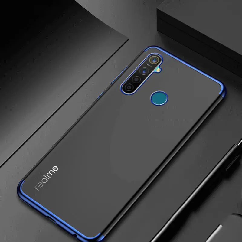 Чехол Realme 5i роскошный силиконовый мягкий чехол для OPPO Realme5i 5 Pro S из ТПУ телефона |
