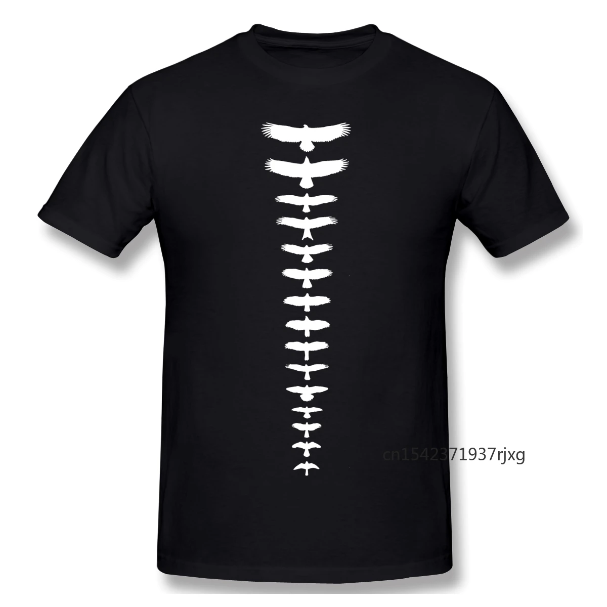 

New Summer T Shirt Birds of Prey White Black Color T-Shirt Kingdom Ofertas Tee Shirt Anime Shirt O-Neck Daily Casual