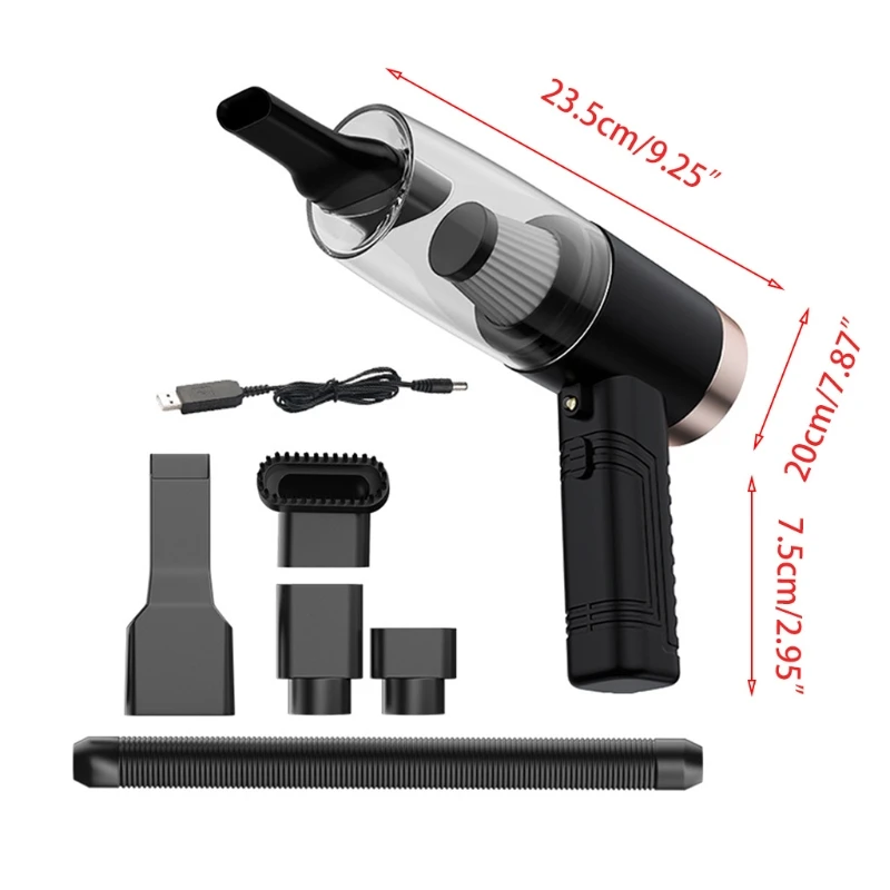 

2021 New USB Rechargeable Desk Cordless Vacuum Cleaner for Piano Computer Car Home Office
