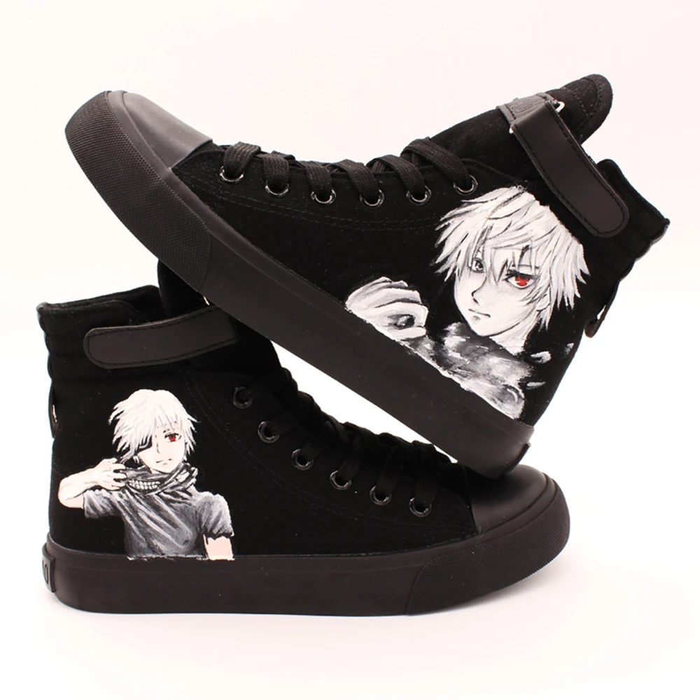 

Холщовые кроссовки Kaneki Ken на плоской подошве