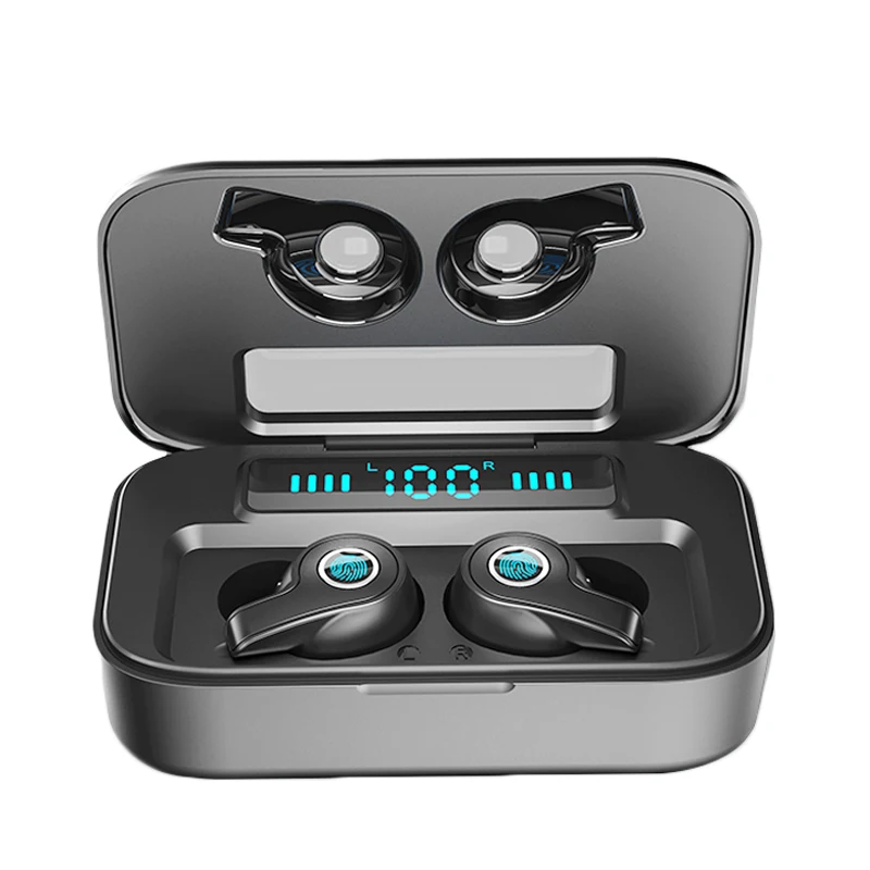 

New TWS wireless Bluetooth headset waterproof noise reduction headset sports game headset in-ear stereo headset