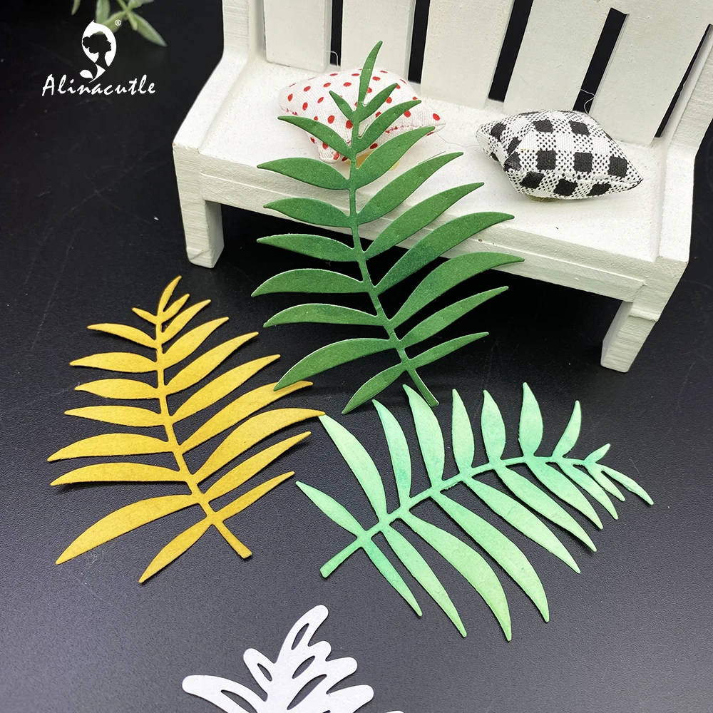 

AlinaCraft METAL CUTTING DIES Spring Leaf Branch Mold Art Cutter Scrapbooking PAPER CRAFTER Album Card Punch Emboss Stencils