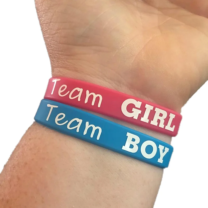 Браслет с надписью Пол реб для девочек и мальчиков продажа оптом силиконовые
