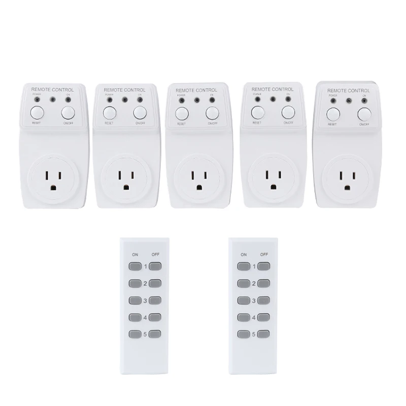 Беспроводной переключатель esмножества с дистанционным управлением вилка для