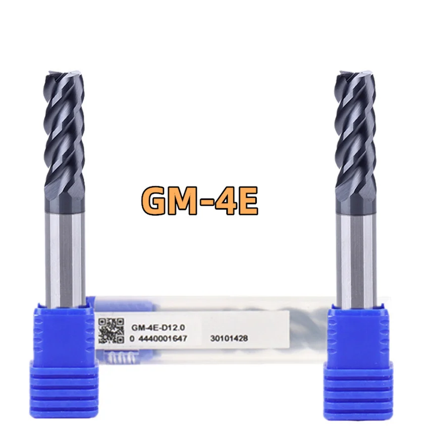 

ZC-CT GM-4E-D7.0 / GM-4E-D8.0 / GM-4E-D9.0 / GM-4E-D10.0 / GM-4E-D12.0 Four edge straight shank flat end mill 1PCS/BOX