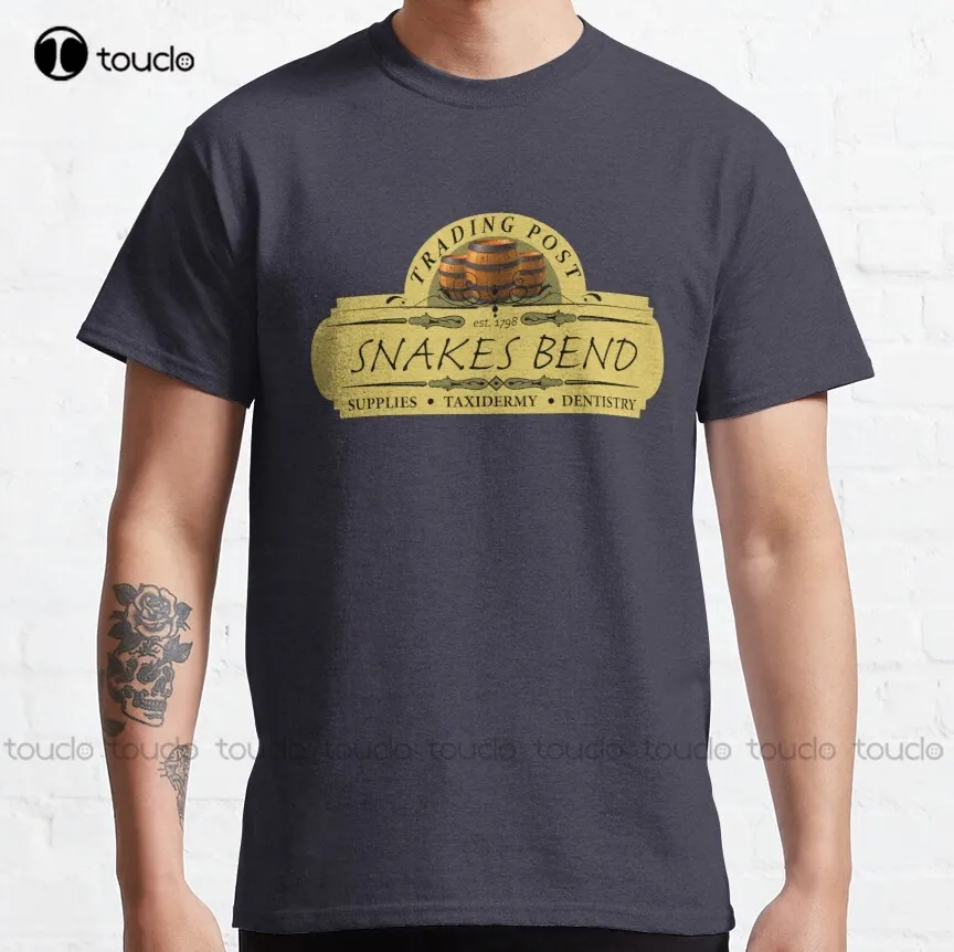 

Almost Heroes - Snakes Bend Trading Post Classic T-Shirt Mens T Shirts Custom Aldult Teen Unisex Digital Printing Tee Shirt