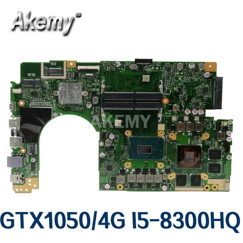 

X580GD материнская плата W/GTX1050/4G I5-8300HQ для For Asus X580 X580G X580GD материнская плата для ноутбука X580GD Mainboard