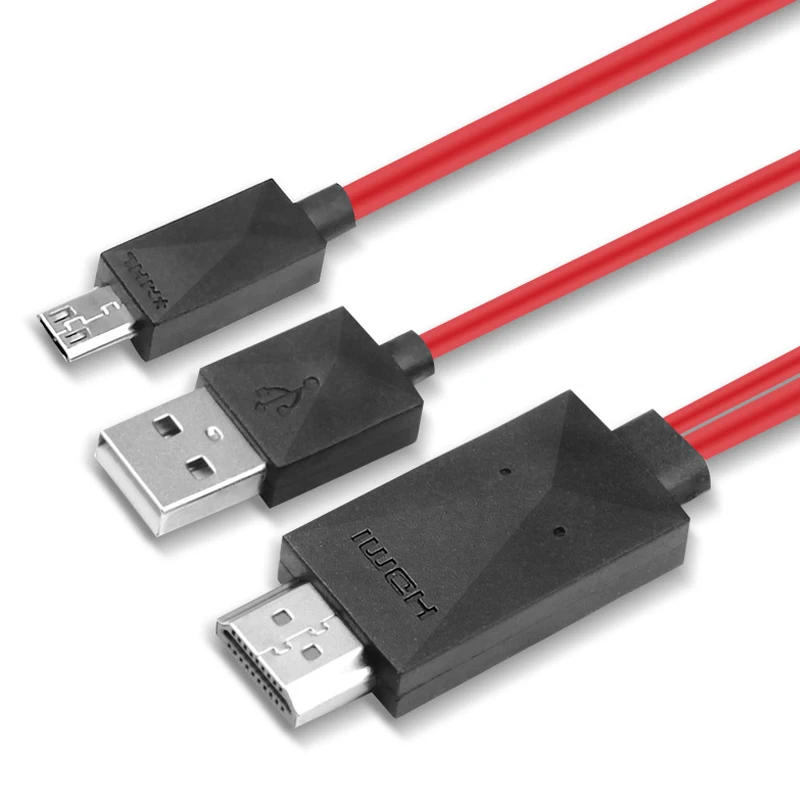 8 контактный кабель HDMI HDTV TV цифровой av адаптер 2 м USB 1080P смарт конвертер для Samsung HD