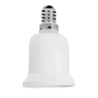 E14 для E27 адаптер Белый переходник для розетки CFL светильник лампа адаптер материала гнездо светильник накаливания адаптер держатель лампы Горячая Распродажа