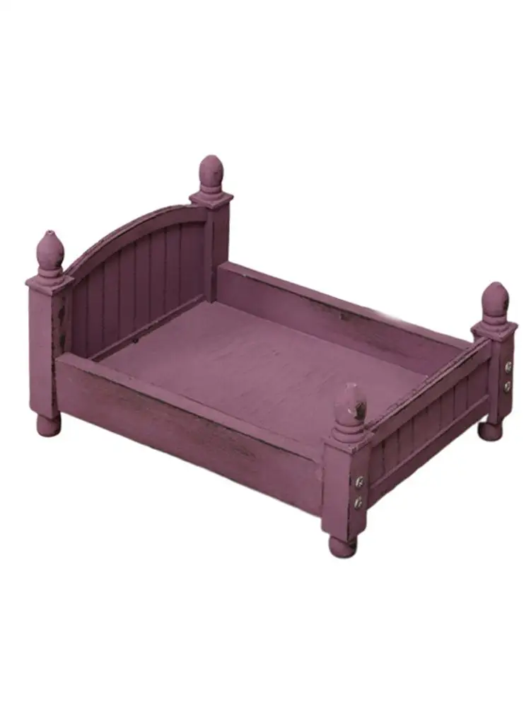 Детская фотография Реквизит маленькая кровать фотостудия фаза сто дней