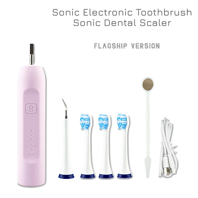 

Electric Ultrasonic Toothbrush Sonic Dental Scaler Tooth Calculus Removal Clean Tooth Stains Tartar Oral Hygiene Teeth Irrigator