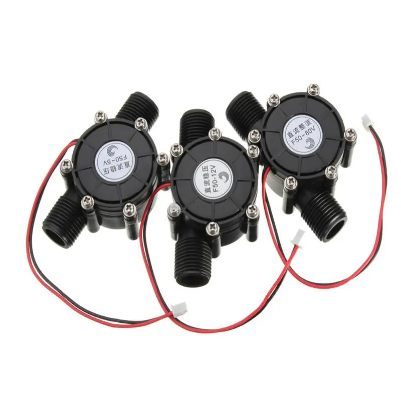 5 в микро гидрогенератор генератор потока воды Турбинный гидроэлектрический