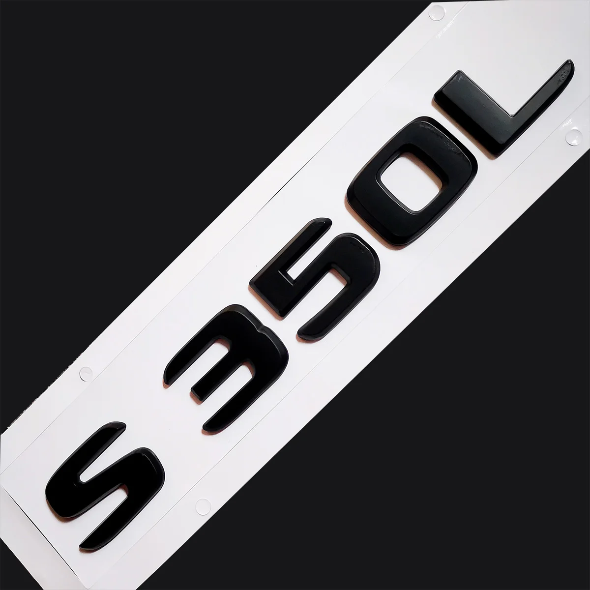 Оригинальный размер 1:1 эмблема заднего хвоста автомобиля с номером буквы стикер