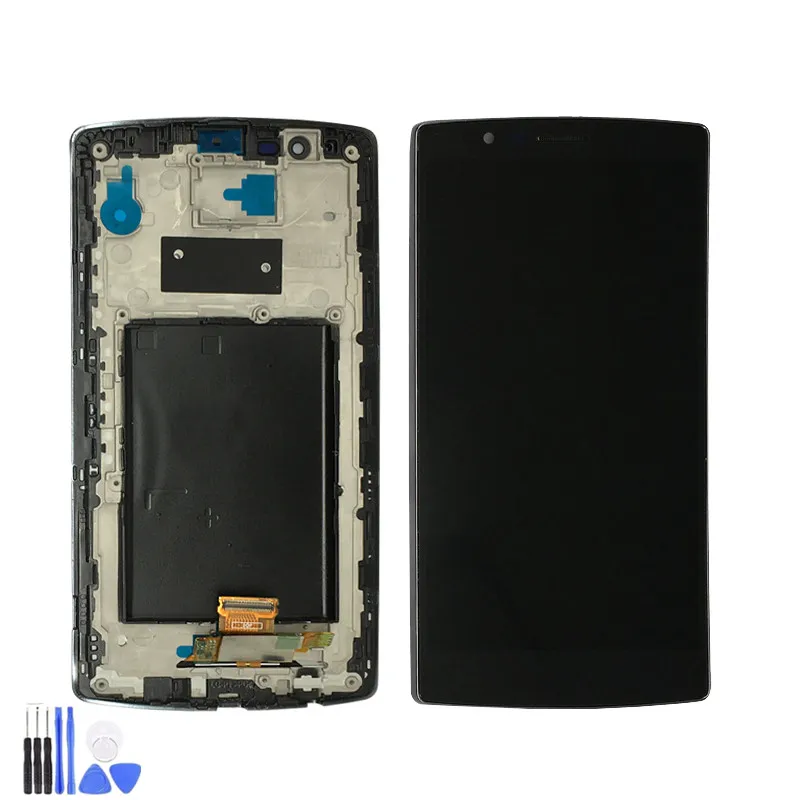 Один SIM оригинальный 5 &quot2560x1440 дисплей для LG G4 H815 lcd кодирующий преобразователь