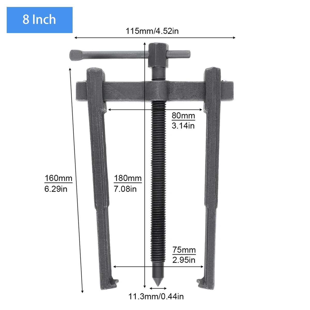 Съемник с двумя когтями из высокоуглеродистой стали отдельное подъемное