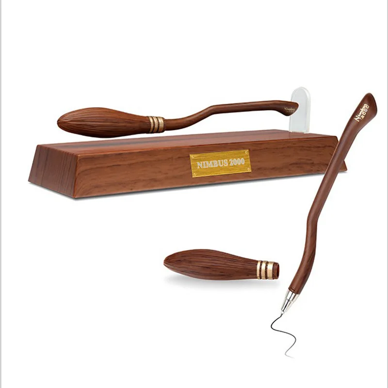 Harry Magician Lightwheel 2000-Broomsticks, pluma de levitaci&oacute;n magn&eacute;tica, ornamento, bol&iacute;grafo, regalo de cumplea&ntilde;os, modelo-0