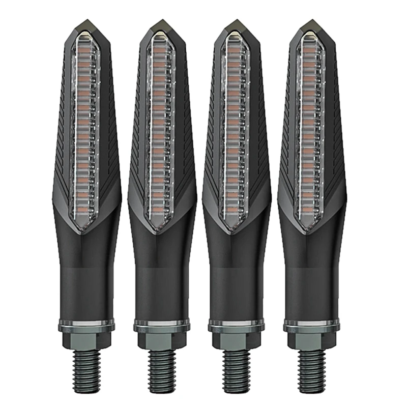 4 шт. универсальные Светодиодные поворотники для мотоцикла 12 В |