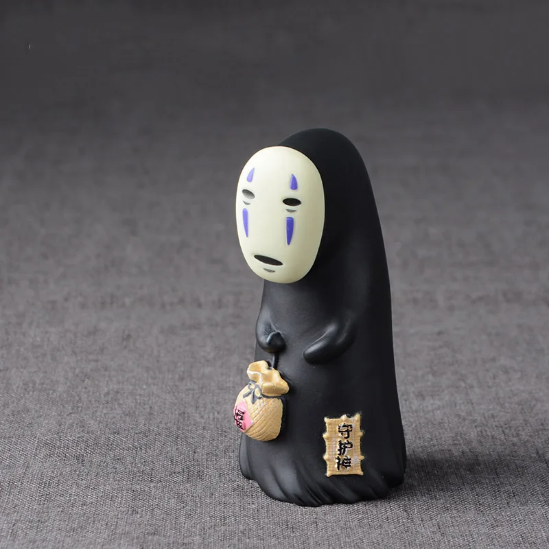 

Studio Ghibli Spirited Away No Face Man Vinyl Action Figure Miyazaki Hayao Anime Kaonashi Model 8cm Decoration Doll Kids Toys
