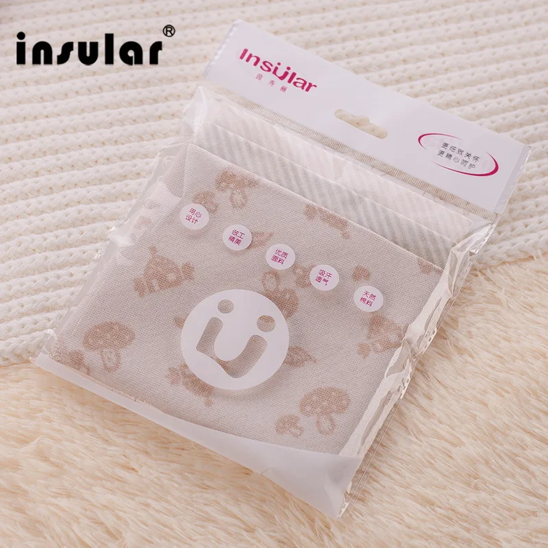 2020 натуральный окрашенный хлопок нагрудники для новорожденных мягкий нагрудник