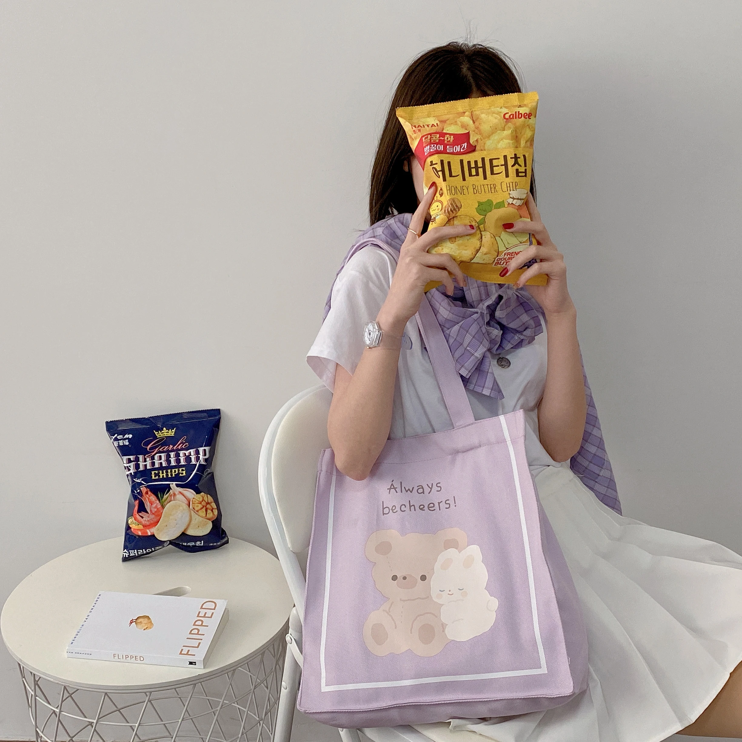 W & G Ins парусиновая большой Ёмкость женская сумка из хлопковой ткани шоппер