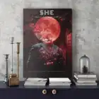 Гарри стили холст постер Современное украшение дома HD Луна абстрактная печать Картина Настенная модульная художественная картина для гостиной