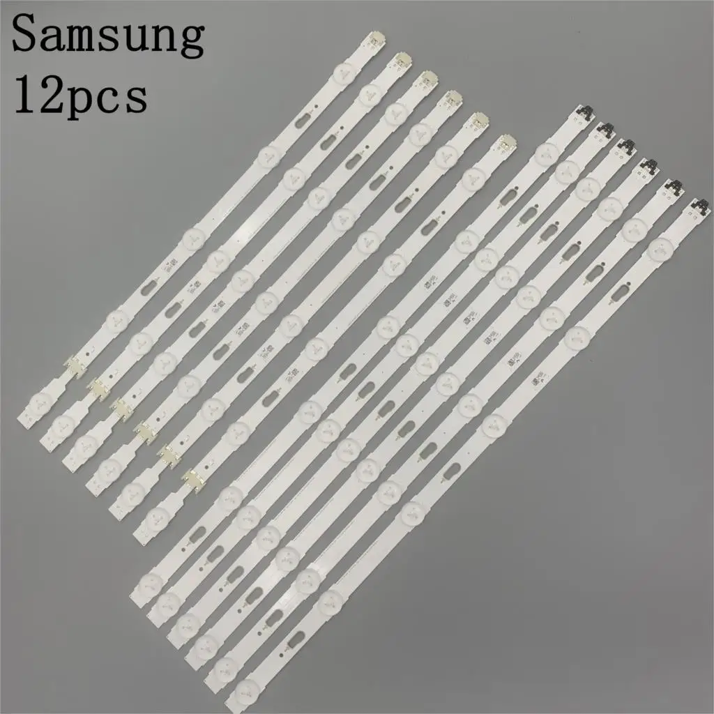Новый комплект 12 шт. светодиодный полосы для samsung UE48JU6000 BN96 34793A 34794A S_5U75_48_FL_R6