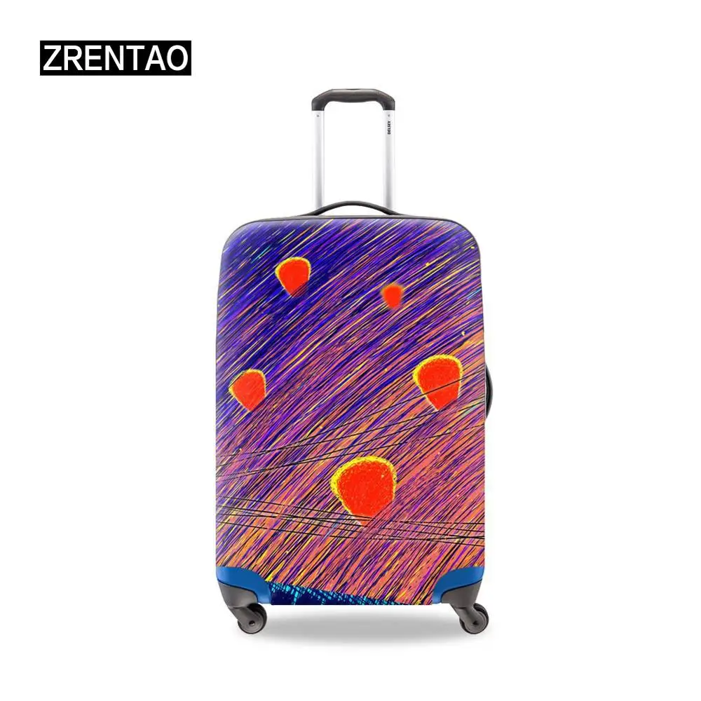 

Zренао Новый Модный чехол для багажа на колесиках защитный чехол для путешествий от 18 до 32 дюймов прочный грязеотталкивающий