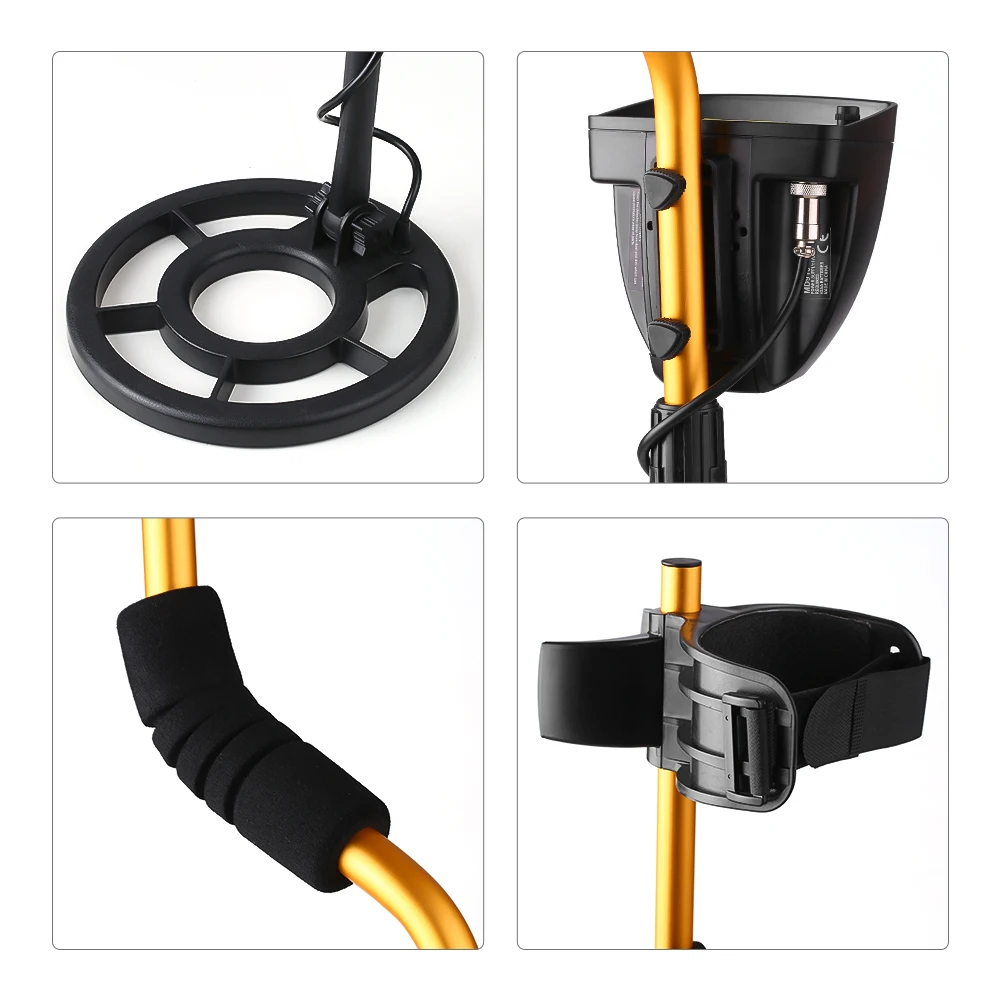 

High Sensitivity Handheld Metal Detector LCD Display Metal Locator Metal Finder Underground Metal Detector