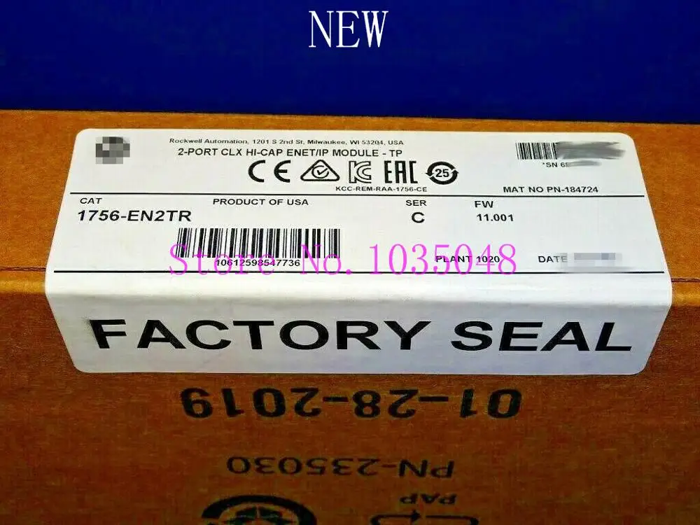 

1PC 1756-EN2TR C 1756-EN2TR New and Original Priority use of DHL delivery #01