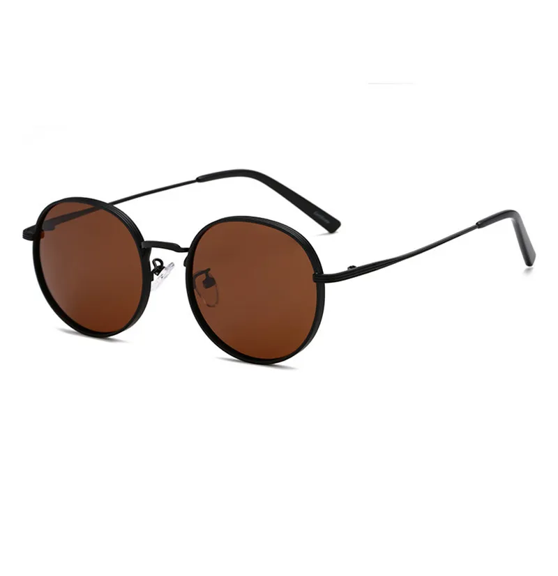 2019 новейшие солнцезащитные очки унисекс двухцветные круглые в Корейском стиле