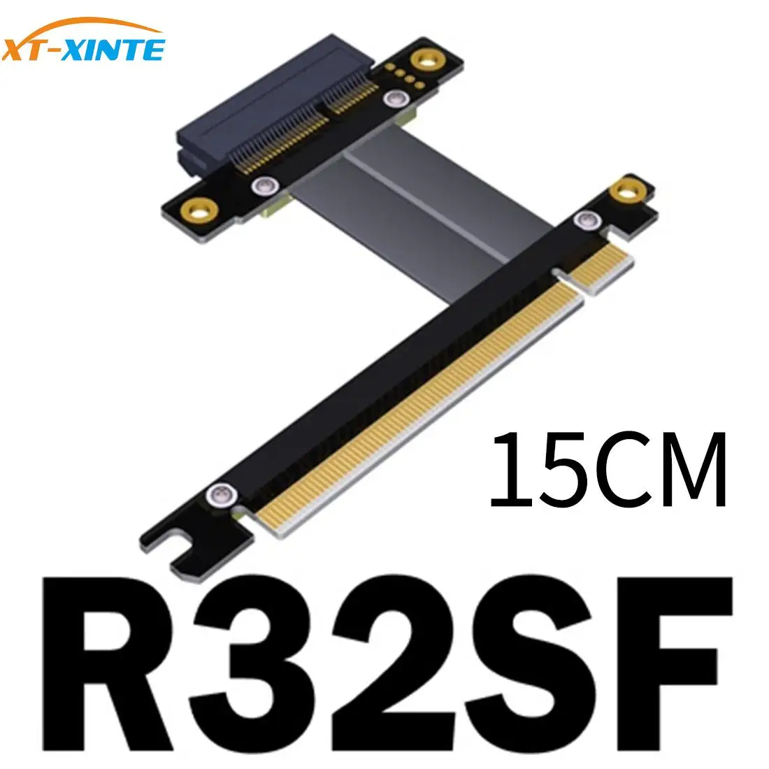 Расширитель PCIe 3 0x4 для сетевой карты промышленный SSD Pci-e на x16 до 90/180/270 градусов