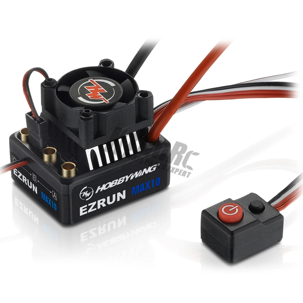 Hobbywing Combo EZRUN MAX10 60A бесщеточный ESC+ 3652SL G2 3300KV 4000KV 5400KV кисти+ светодиодный Программирование