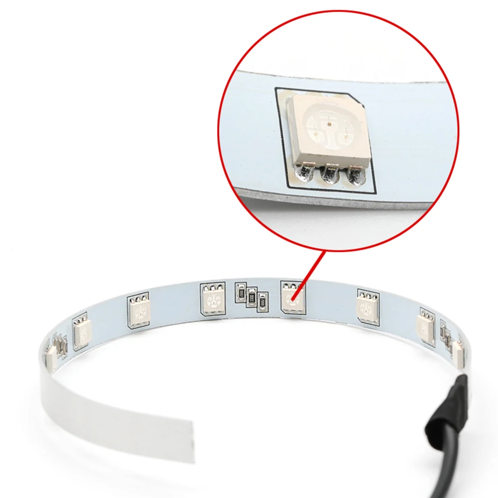 2 в 1 Автомобильные светодиодные RGB-лампы для дневных ходовых огней | Автомобили и