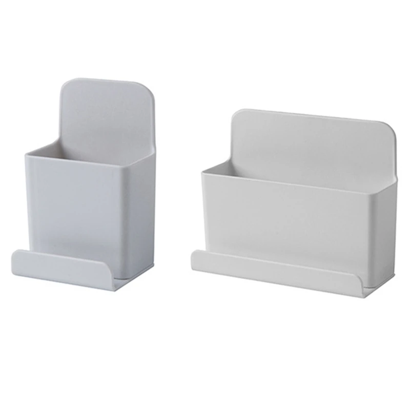 

Kitchen And Bathroom Nail-free Wall Hanging Rack Garbage Bag Remote Control Storage Box