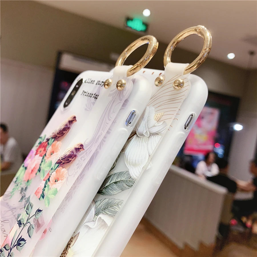 12 мини-чехол на запястье для Iphone 11 Pro XS Max X XR 8 7 6S Plus SE 2020 прозрачный мягкий чехол из
