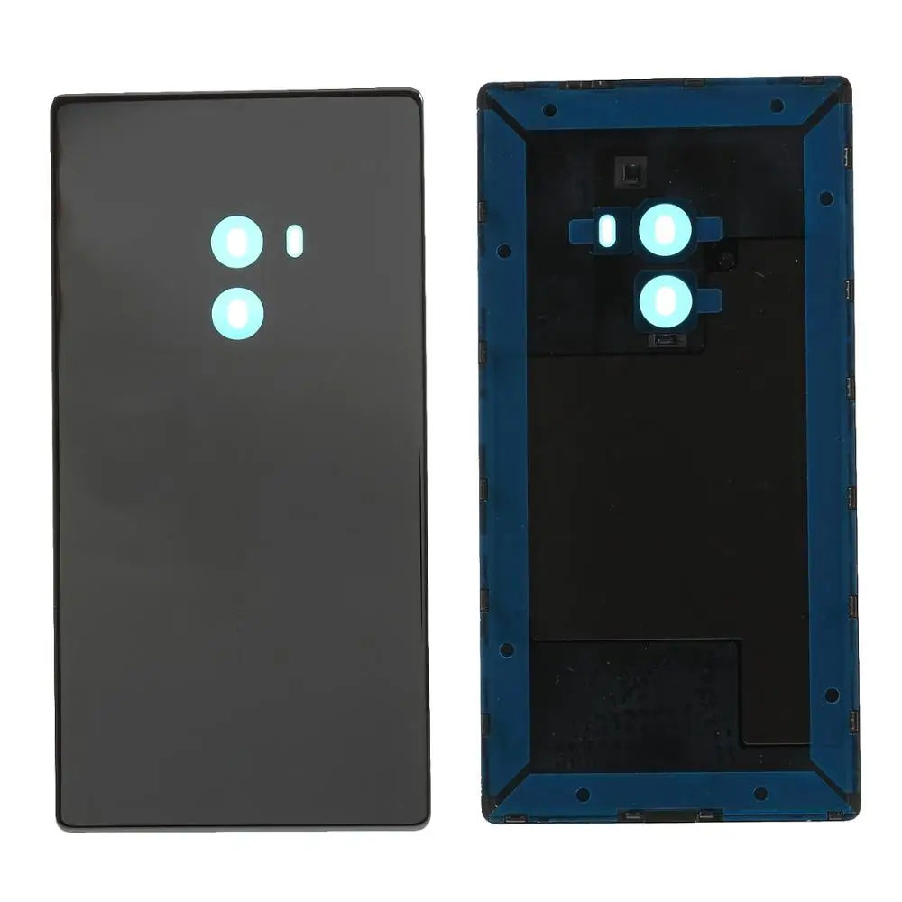 battery cover Оригинальная рамка mi x для 6," Xiaomi mi x/mi x Pro версия 18K Керамическая передняя рамка mi ddle рамка+ задняя крышка для аккумулятора чехол - Color: battery cover